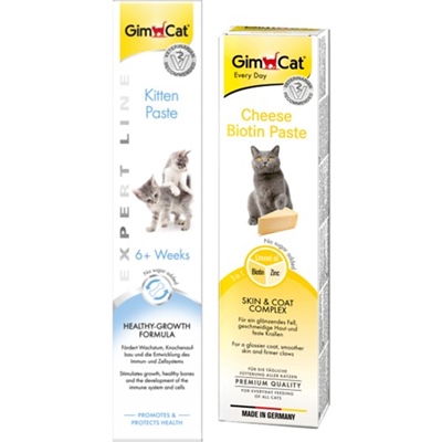 Kitten Yavru Kedi Vitamin Macunu 50 Gr + Cheese Paste Biotin Peynirli Kedi Macunu 50 Gr