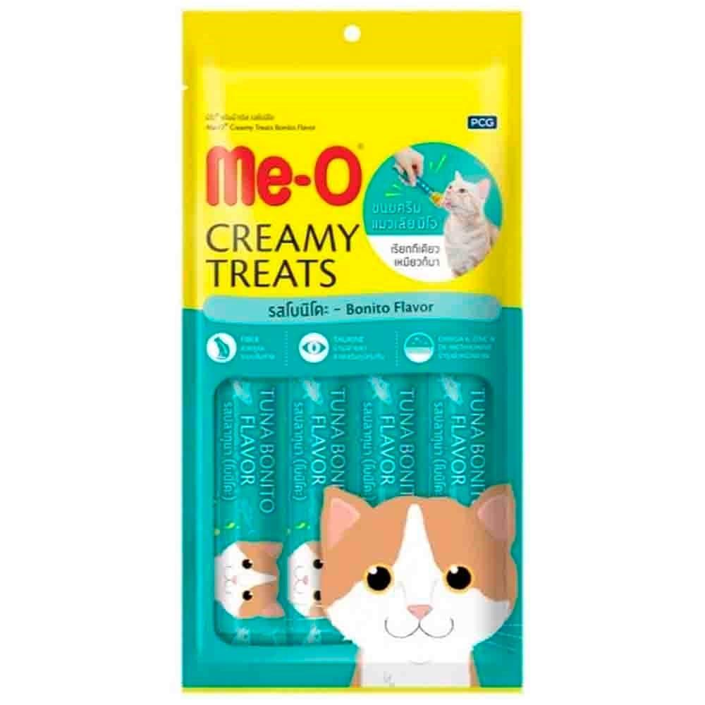 Meo Kurutulmuş Füme Ton Balıklı Krema Kedi Ödülü 4x15 gr