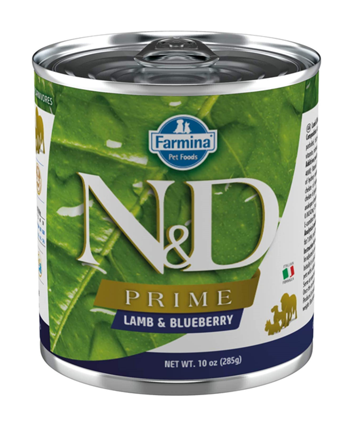 ND Prime Kuzu Etli ve Yaban Mersini Yetişkin Köpek Konservesi 285 Gr