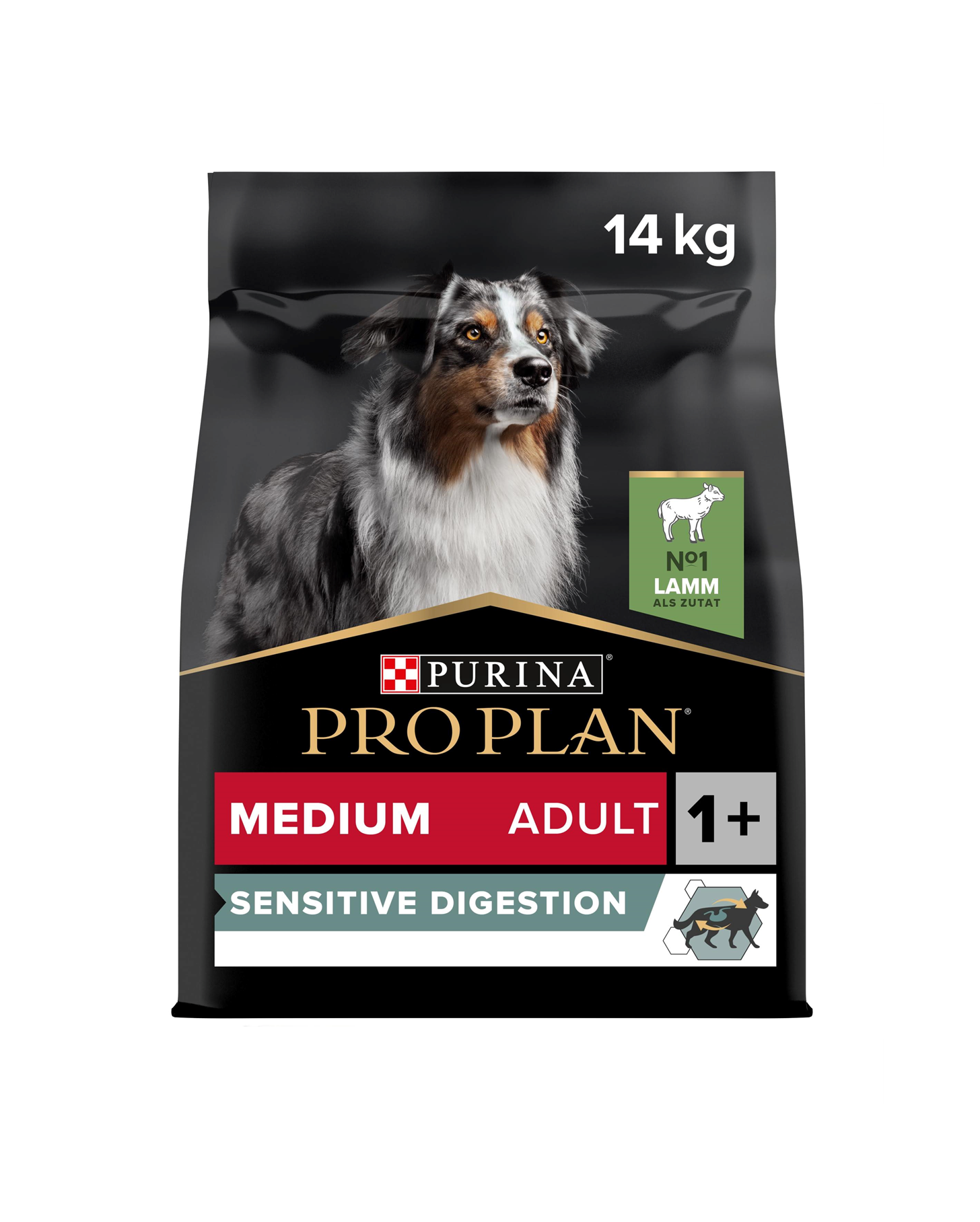 Pro Plan Medium Adult Sensitive Digestion Kuzulu ve Pirinçli Orta Irk Yetişkin Köpek Maması 14kg