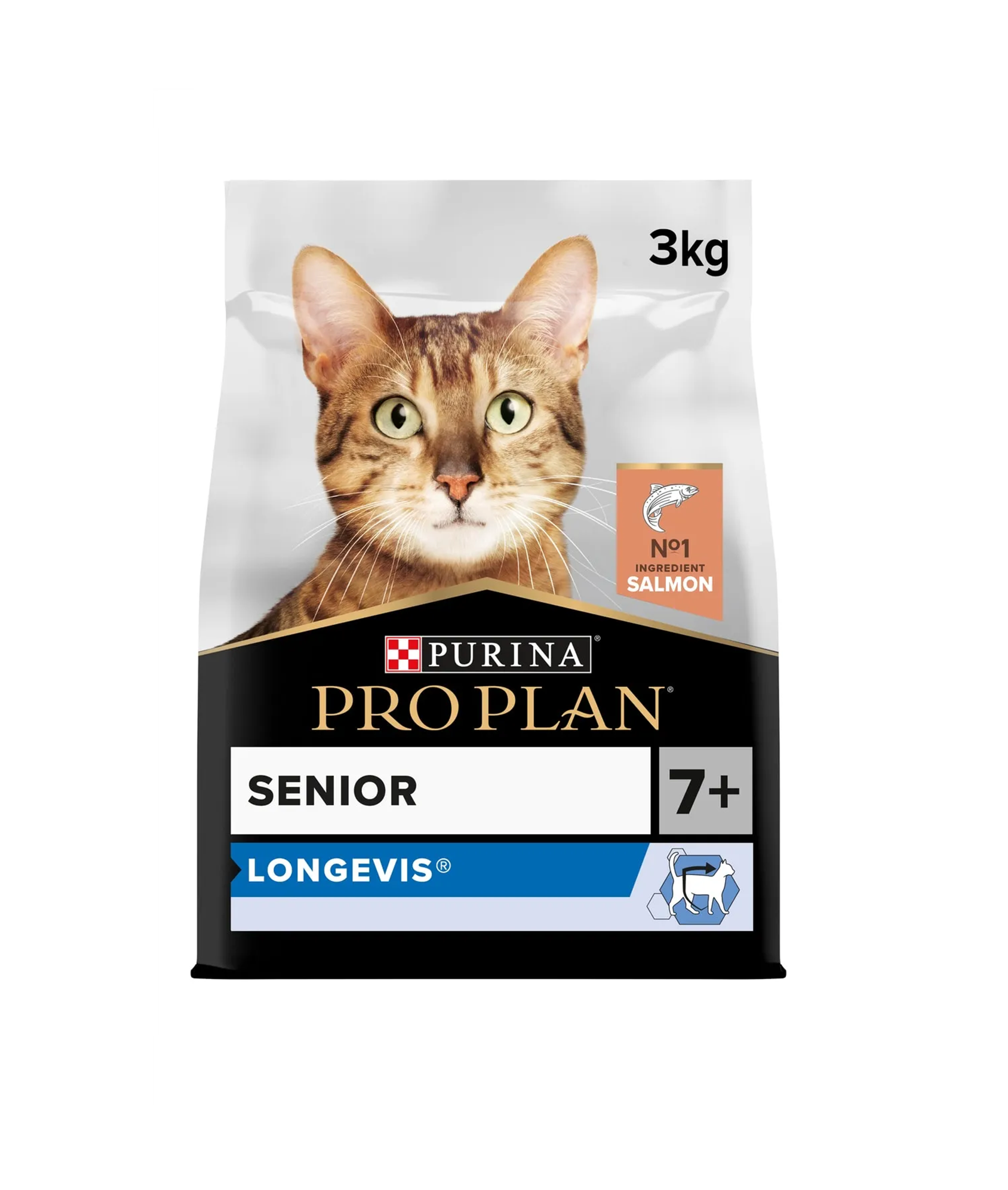 Pro Plan Original Senior +7 Somonlu Yaşlı Kedi Maması 3 Kg