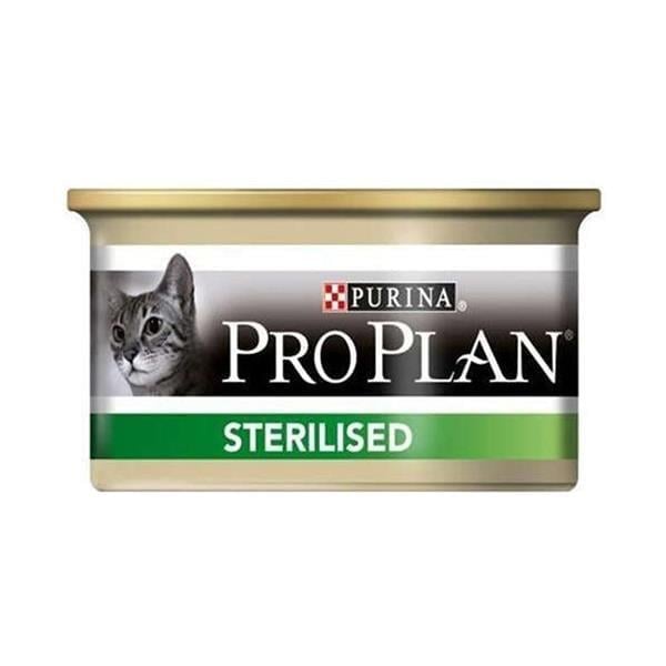 Pro Plan Sterilised Ton ve Somonlu Konserve Kedi Maması 85gr