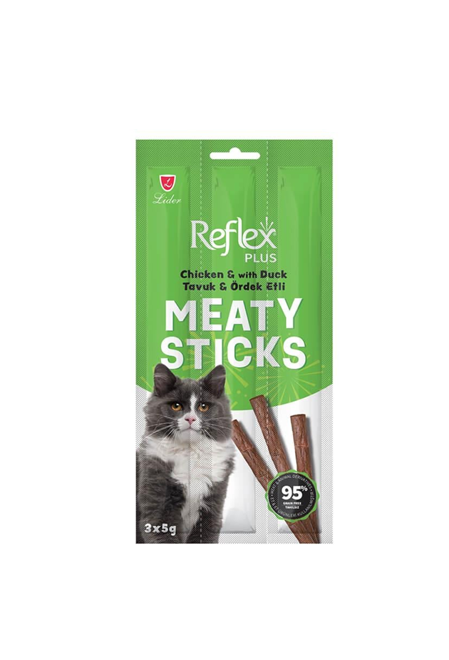 Reflex Tavuklu Ördekli Kedi Ödül Çubuğu 5 Gr 3 Adet