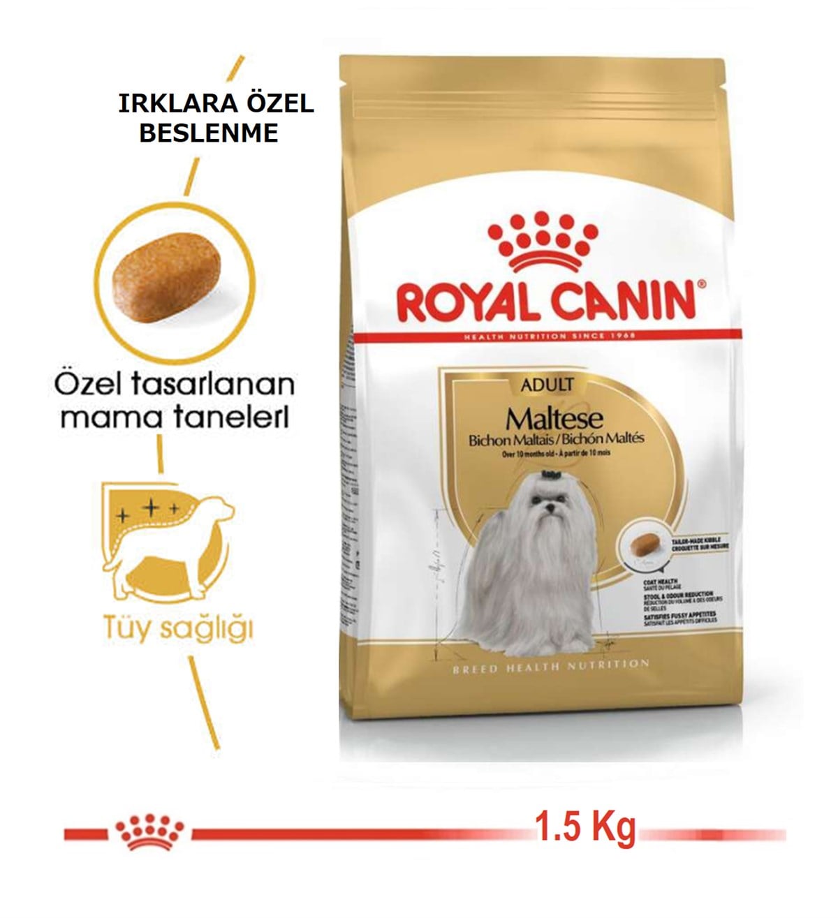 Royal Canin Maltese Adult Yetişkin Köpek Maması 1.5 kg