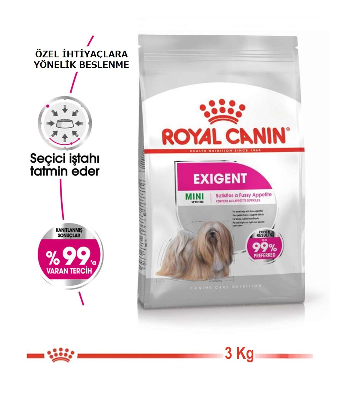 Royal Canin Mini Exigent Köpek Maması 3 Kg