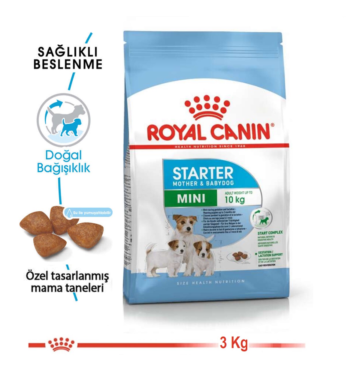 Royal Canin Mini Starter Küçük Irk Yavru ve Anne Köpek Maması 3 KG