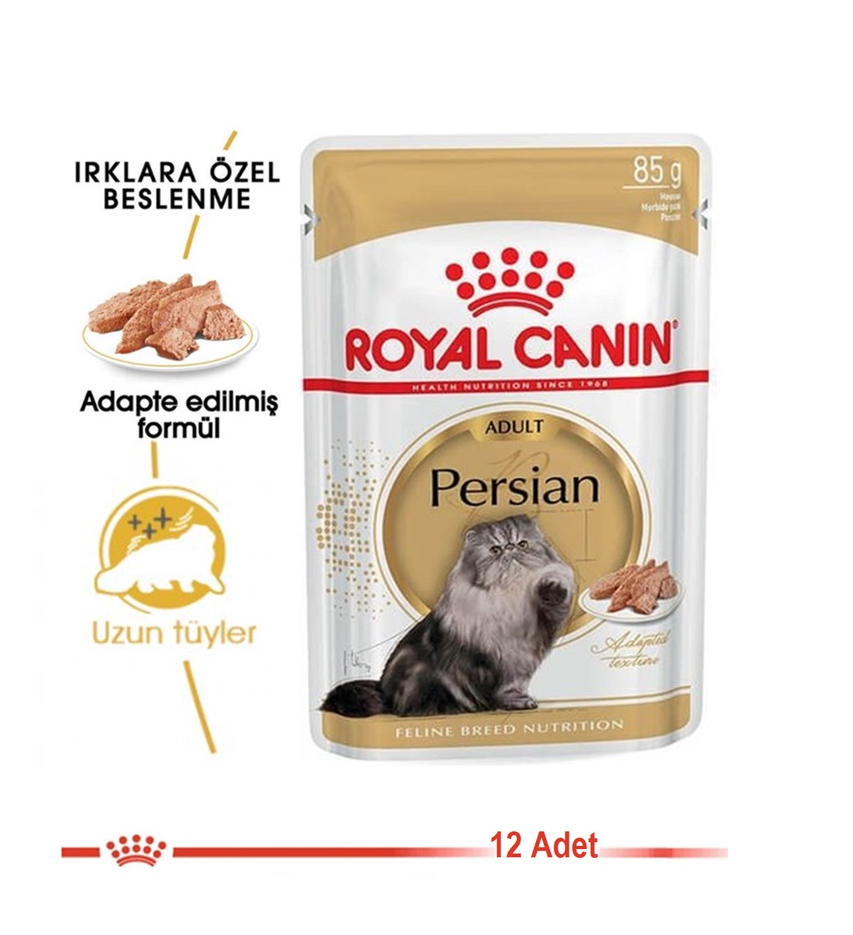 Royal Canin Persian Iran Kedilerine Özel Kedi Konservesi  12 Adet 85 Gr