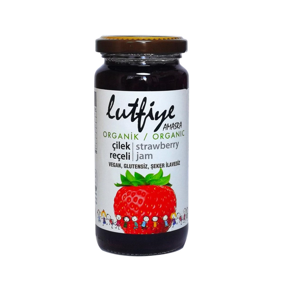 Organik Çilek Reçeli (280 gr)