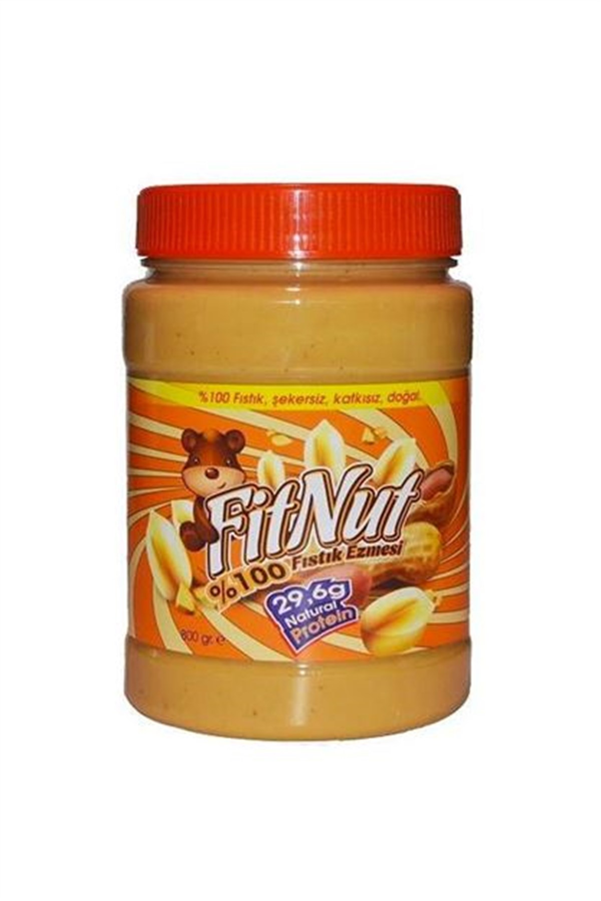 Şekersiz Yerfıstığı Ezmesi (800 gr)