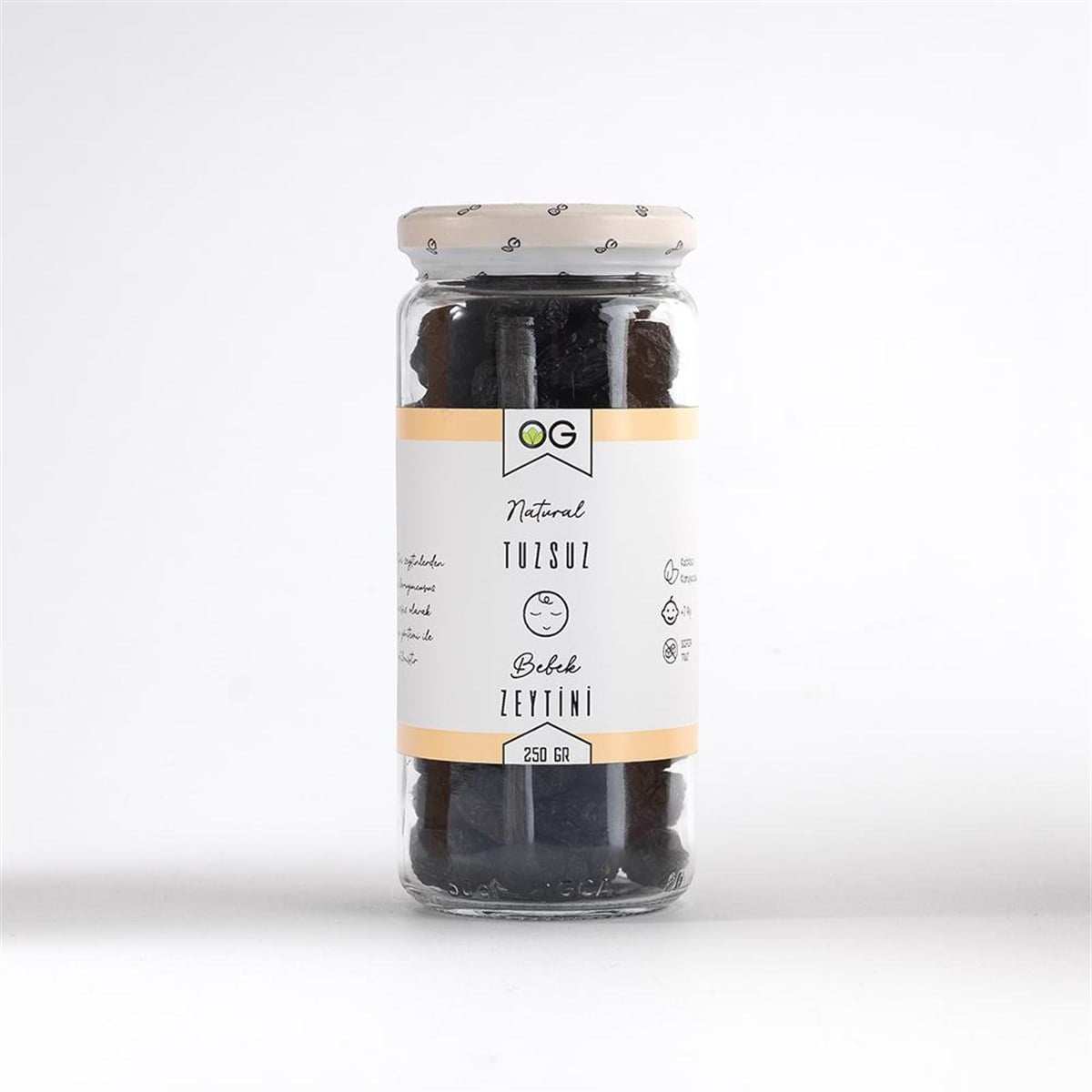 Tuzsuz Bebek Zeytini +7 Ay (250 gr)