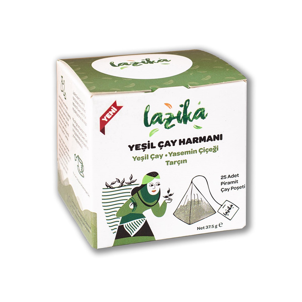 Yeşil Çay Harmanı – Yeşil Çay, Yasemin Çiçeği, Tarçın (37,5 gr)