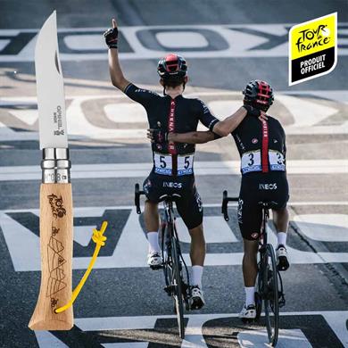 Opinel 2021 Tour de France Engraved No 08 Paslanmaz Çelik Çakı