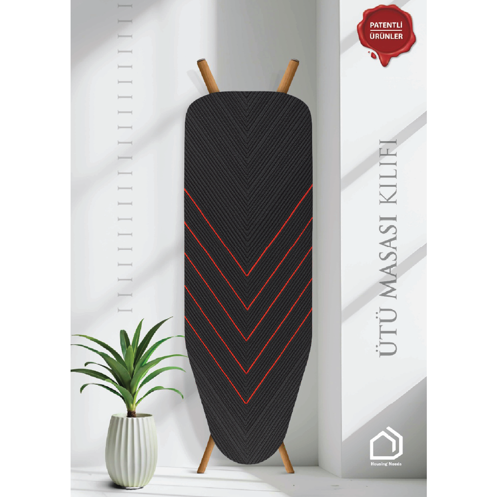 Harbinger Mm004 Özel Keçeli Isıya Dayanıklı Ütü Masası Bezi Kılıfı 40X140 CM