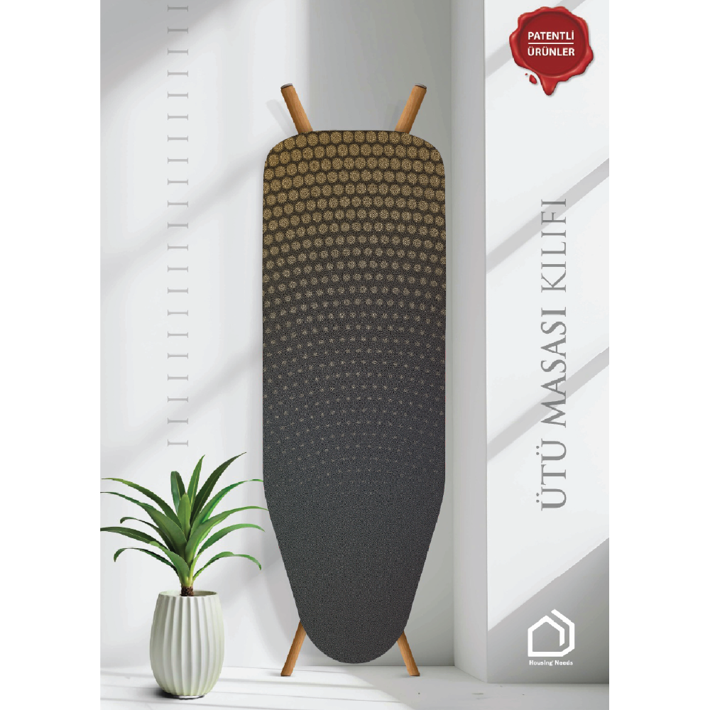 Harbinger Mm004 Özel Keçeli Isıya Dayanıklı Ütü Masası Bezi Kılıfı 40X140 CM