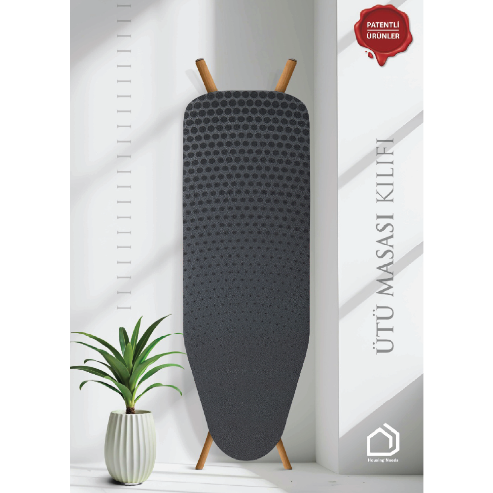 Harbinger Mm004 Özel Keçeli Isıya Dayanıklı Ütü Masası Bezi Kılıfı 40X140 CM
