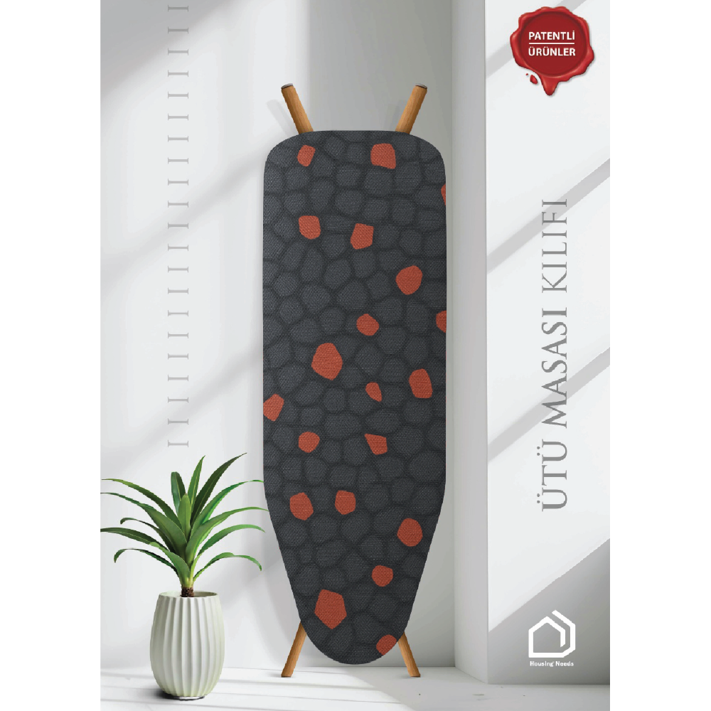 Harbinger Mm005 Özel Keçeli Isıya Dayanıklı Ütü Masası Bezi Kılıfı 40X140 CM