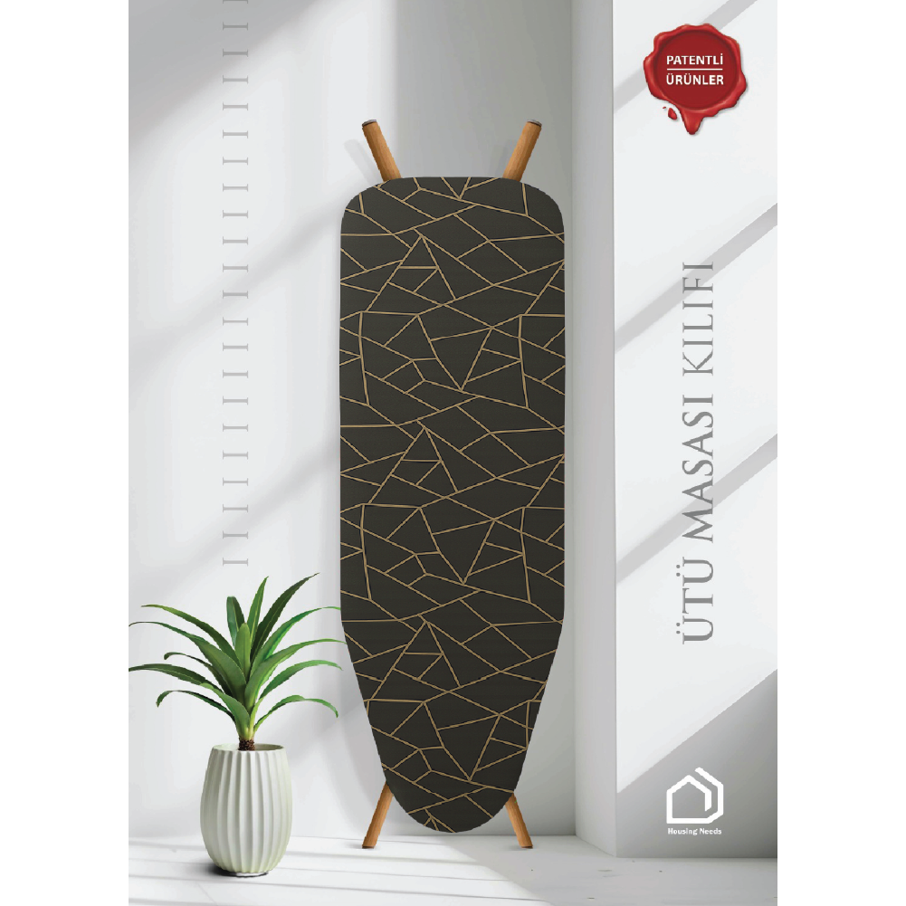 Harbinger Mm005 Özel Keçeli Isıya Dayanıklı Ütü Masası Bezi Kılıfı 40X140 CM
