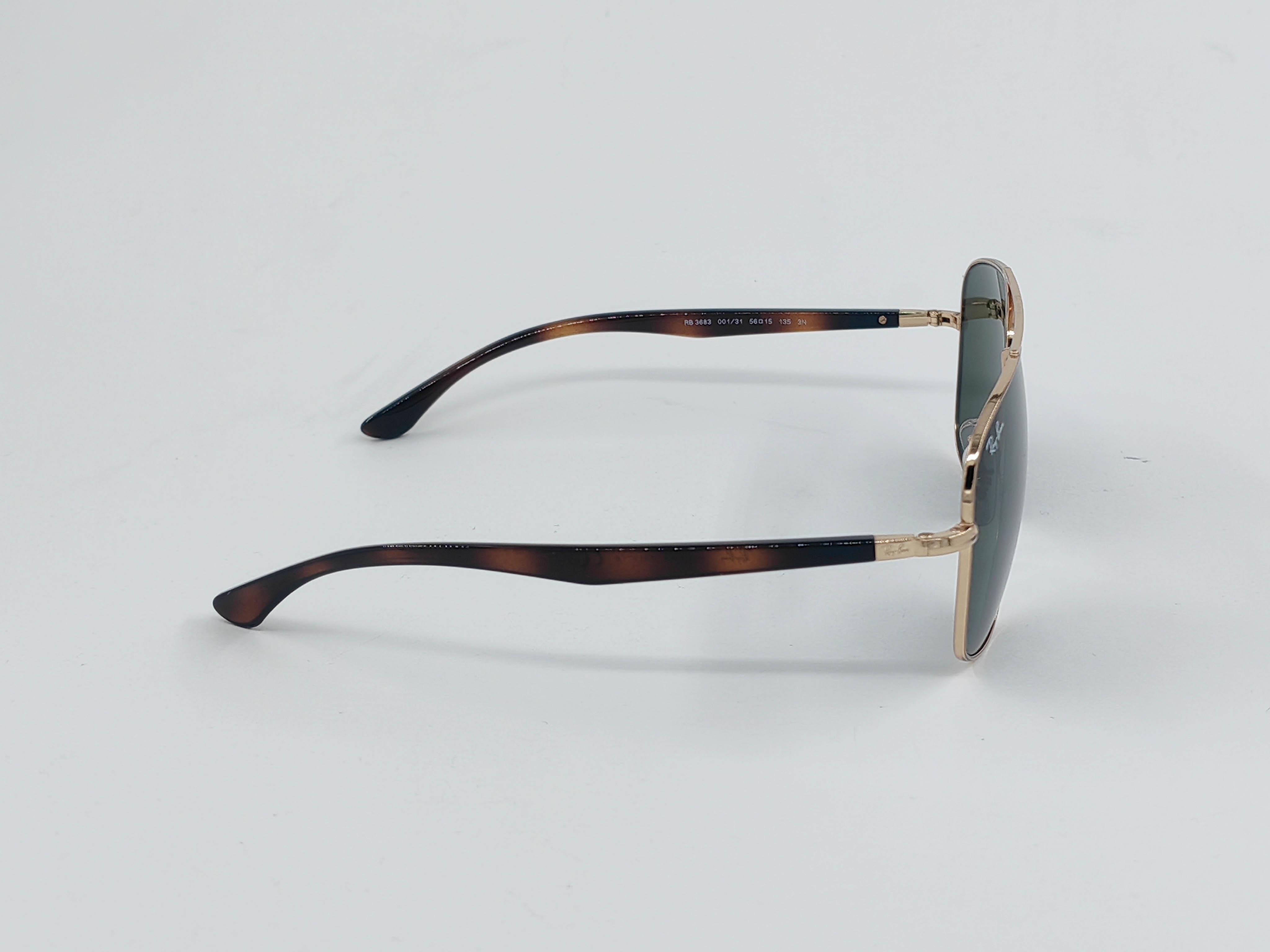 RAY-BAN 0RB 3683 001/31 56 Erkek Güneş Gözlüğü