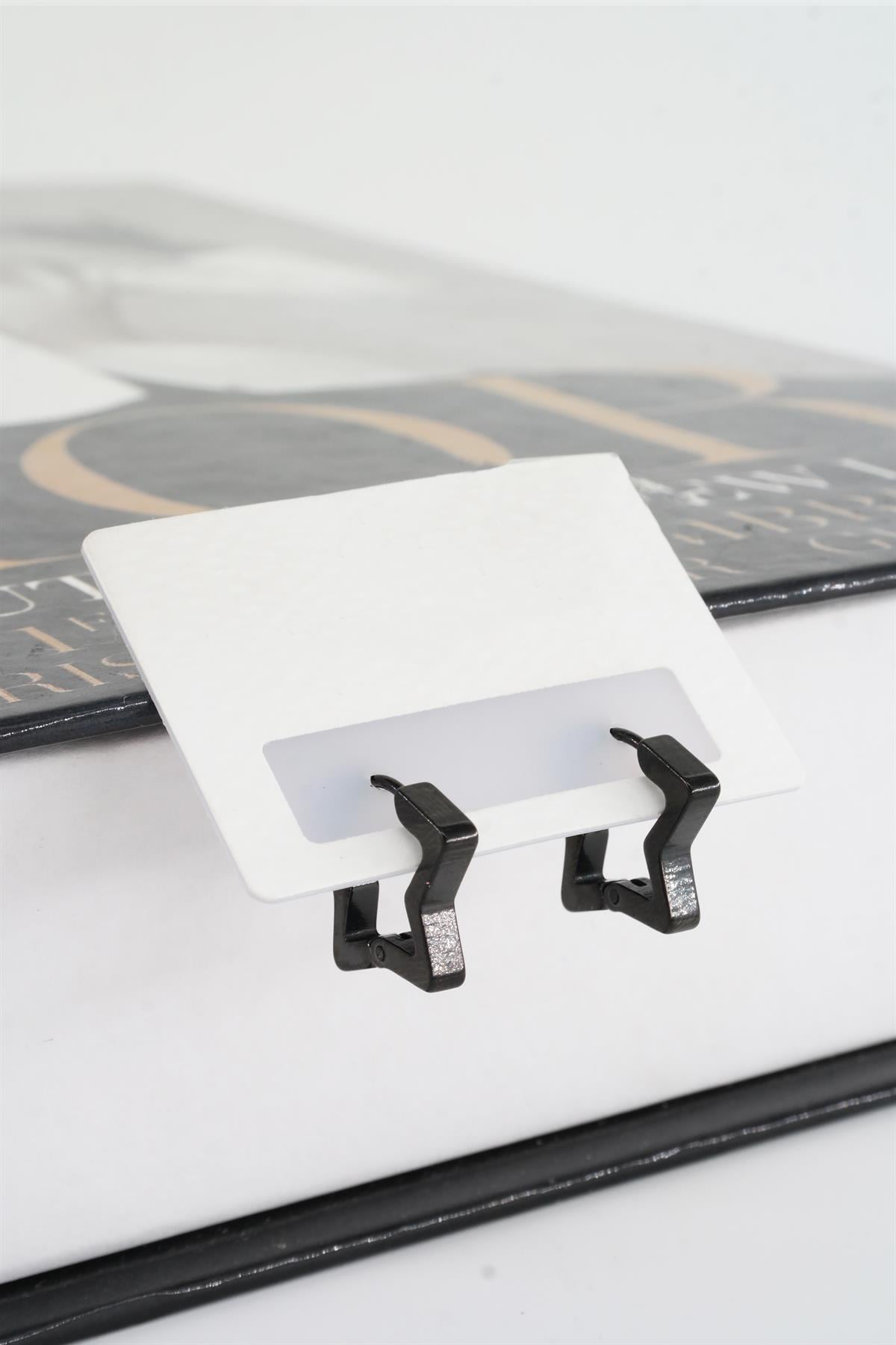 Kadın 316 L Paslanmaz Çelik 1,5 cm Yıldız Model Küpe