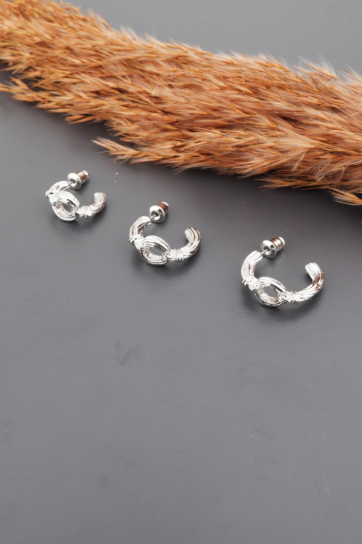 Kadın Basic 3 Boy 3'lü küpe Seti