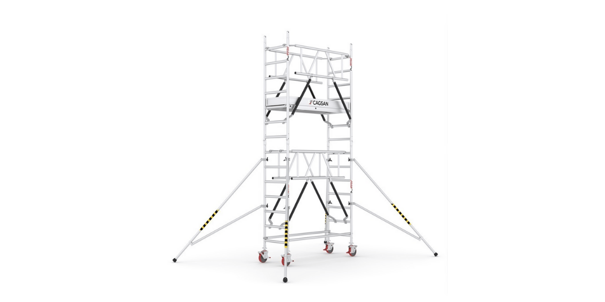 Çağsan Protube SN 320 180 Alüminyum İskele 5.2m