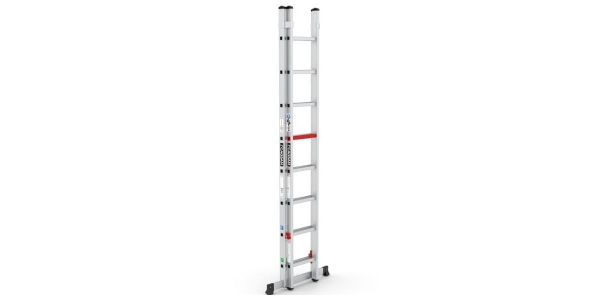 Çağsan Duo TS 6050 İki Parçalı Sürgülü Alüminyum Merdiven 4.7m
