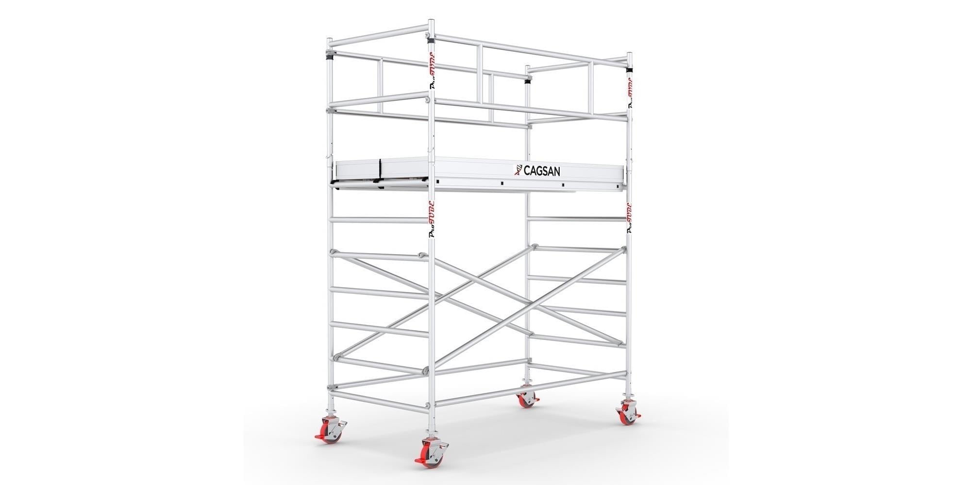 Çağsan Protube L4-FP Alüminyum İskele 4.3m