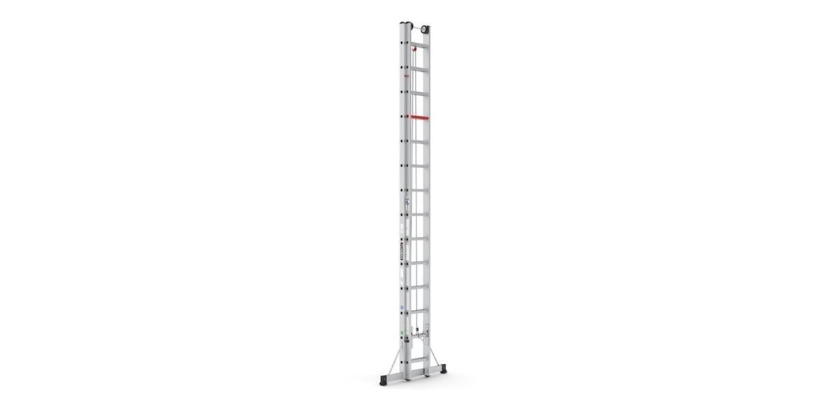 Çağsan Duorope M1008 İpli Makaralı Alüminyum Merdiven 7.5m