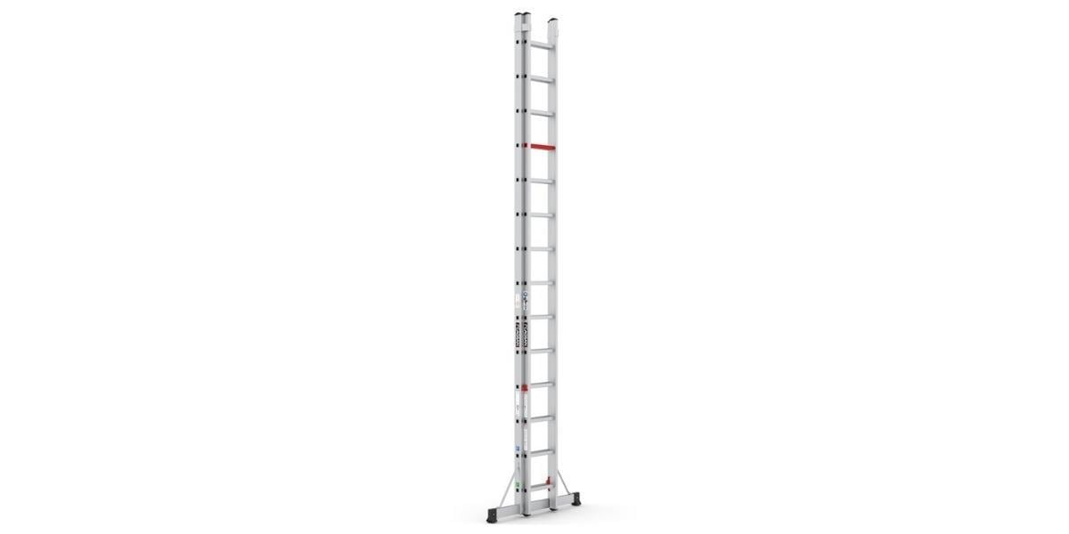 Çağsan Duo TS 9 İki Parçalı Sürgülü Alüminyum Merdiven 7.8m