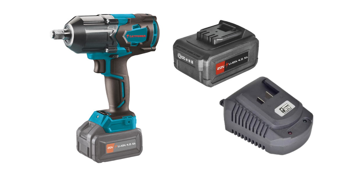 Catpower 4123 Somun Sıkma 3/4'' Li-İon Makina Kömürsüz 20V