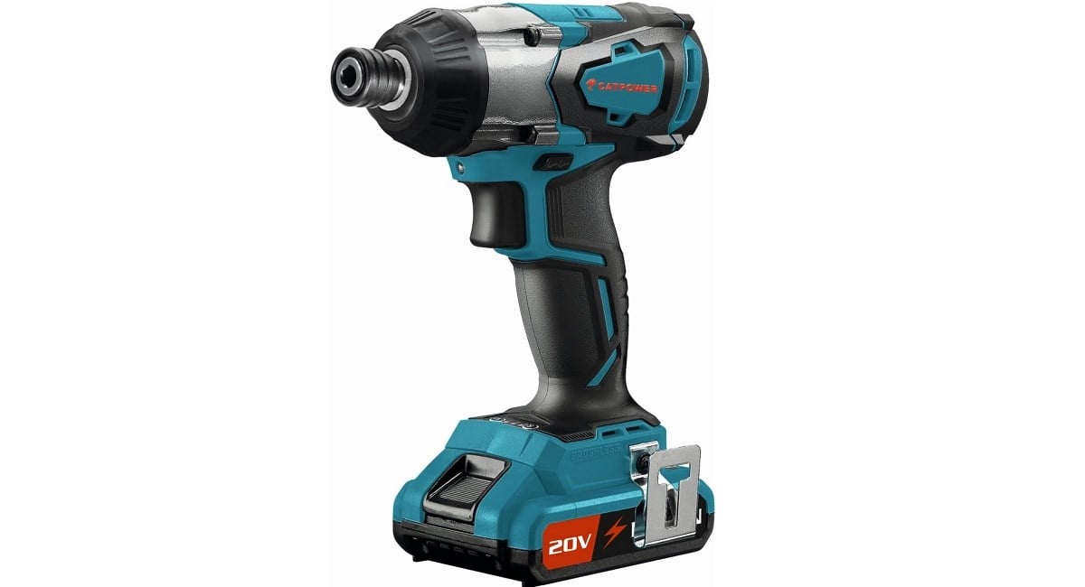 CATPOWERCATPOWER 4122 AKÜLÜ TORKLU VİDALAMA Li-ion SET KÖMÜRSÜZ 20V 2.0 AhCAT4122