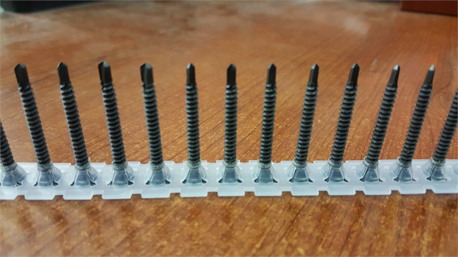 Akdeniz Şeritli Alçıpan Vidası 3,5*35mm Matkap Uçlu 10.000 Adet