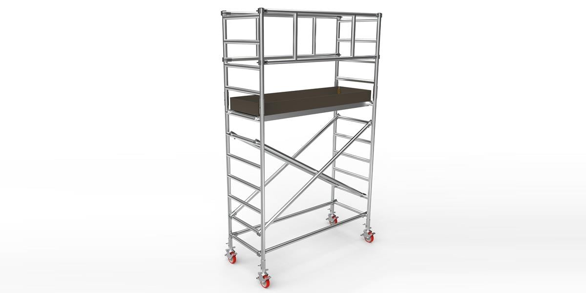 Saraylı 8804 S Profesyonel Alüminyum İskele 4.1m