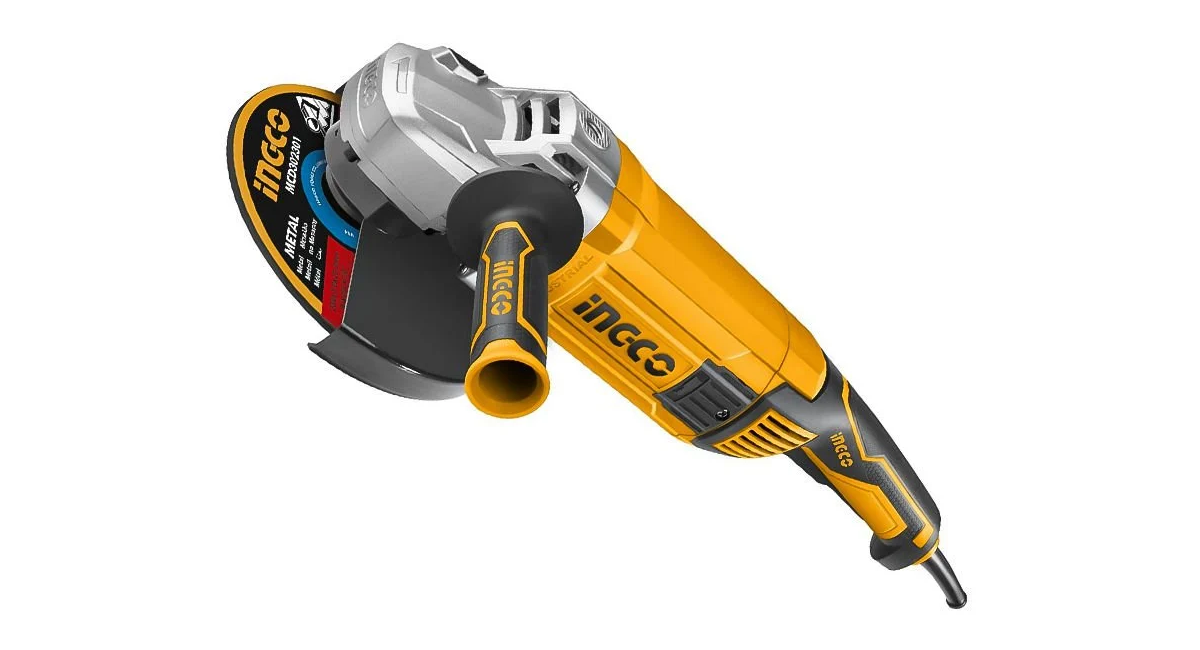 Ingco AG24008E Endüstriyel Elektrikli Avuç Taşlama 230MM 2400W