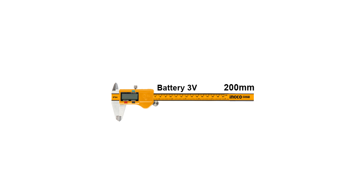 INGCOİngco HDCD28200 Dijital Kumpas 200mmING-HDCD28200