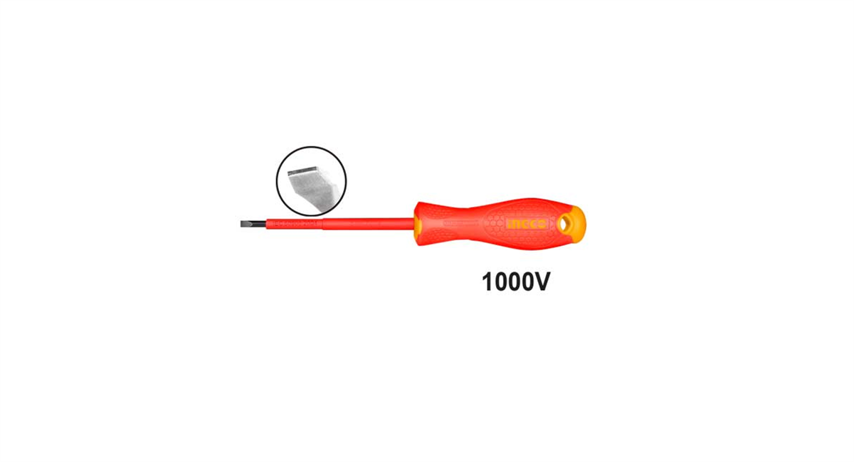 INGCOIngco HISD813075 İzoleli Elektrikçi Düz TornavidaING-HISD813075