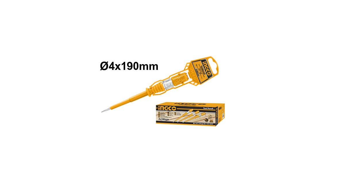 Ingco HSDT1908 Kontrol Kalemi 4x190mm