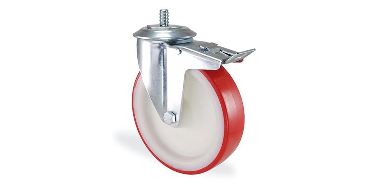 KamaKama 3801PUB150F18 Oynak Cıvata Bağlantılı Orta Sanayi Tekeri 15cm-260kg3801 PUB 150 F18