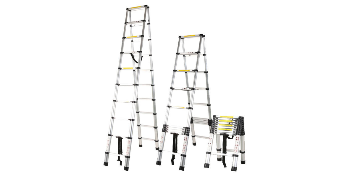 Saraylı Teleskopik Merdiven A Tipi 10+10 Basamak