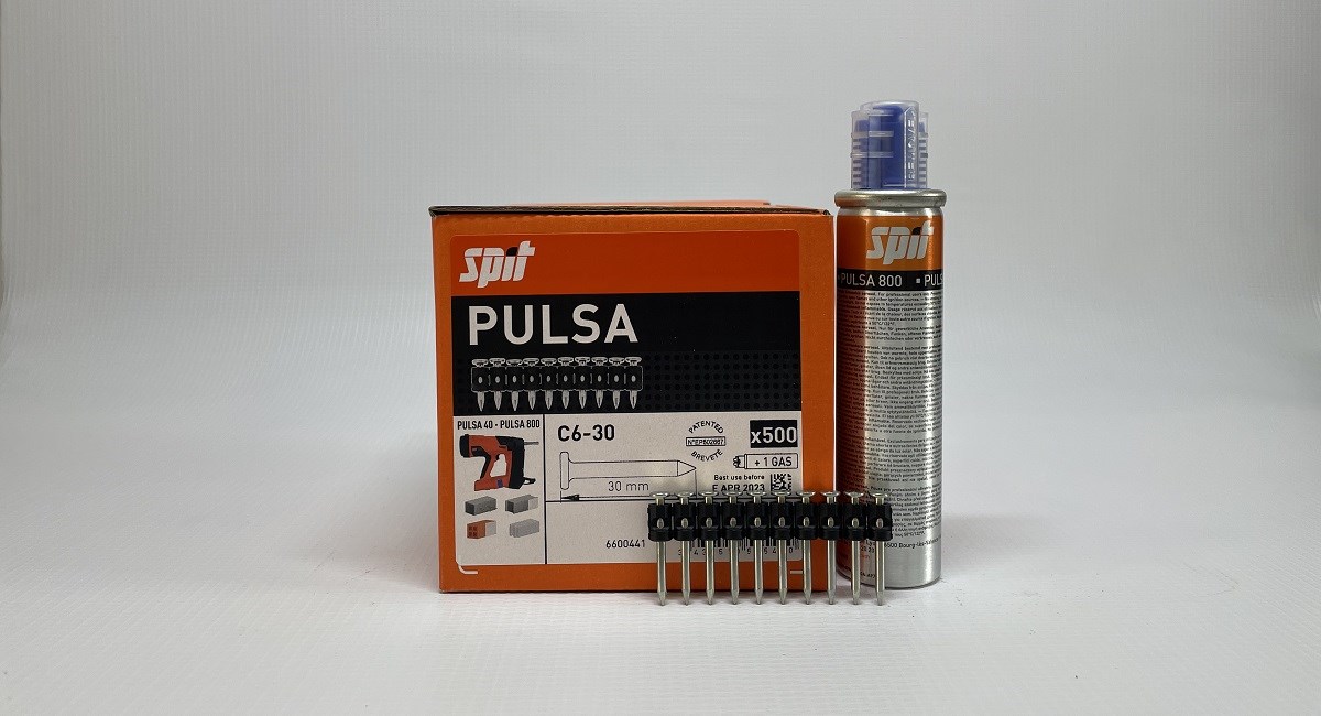 SPİTSpit Çivi Gaz 30mm Betona ÇakımC6-30 Çivi+Gaz #057542