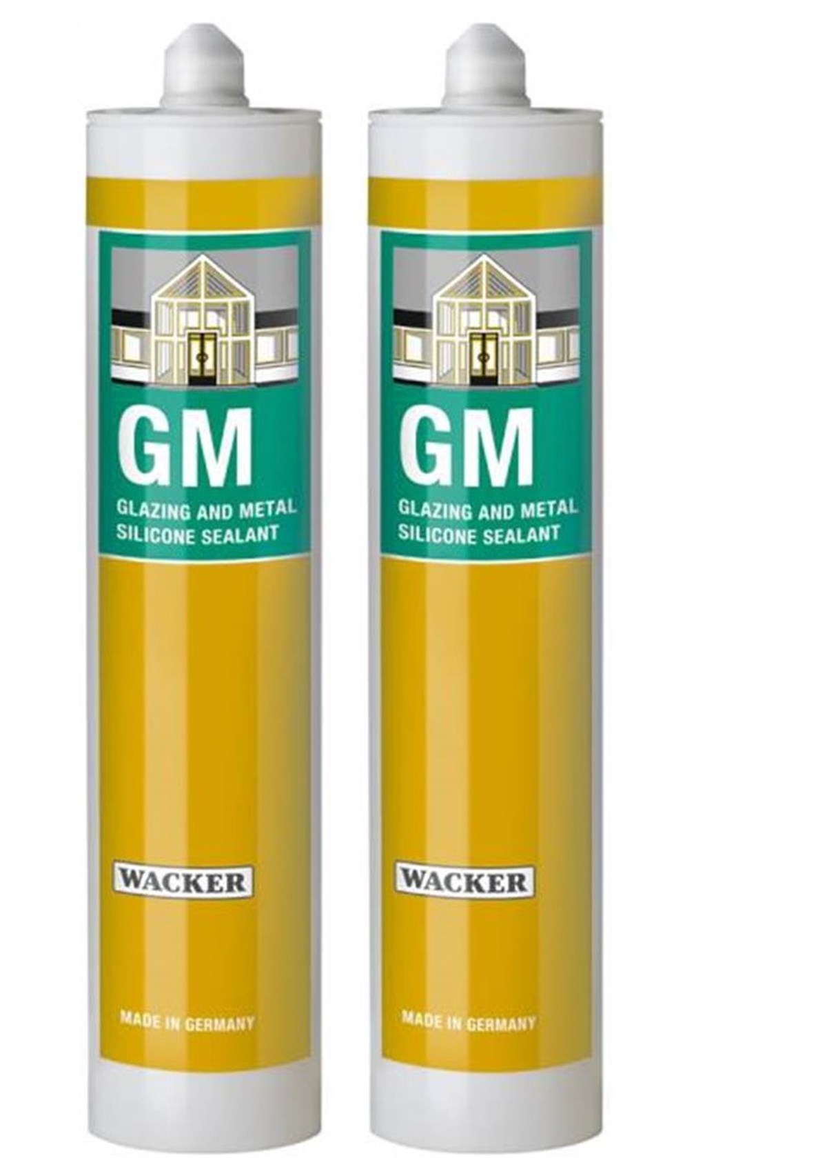 Wacker GM Şeffaf Silikon 300ml Metal-Cam