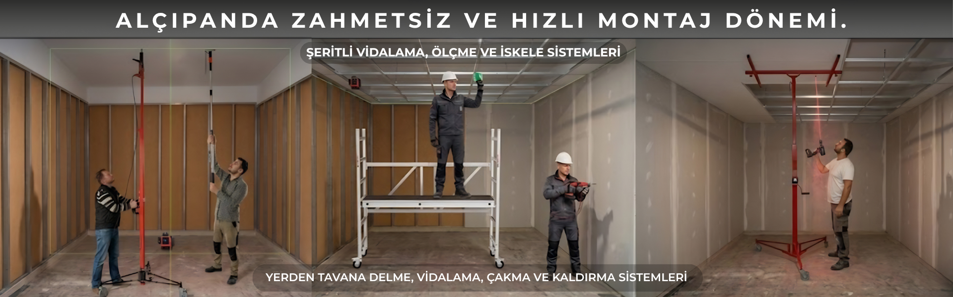 Alçıpan Ekipmanları