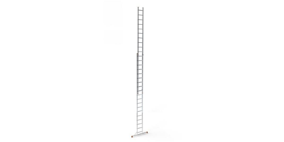 Saraylı 7219-S İki Parçalı Sürgülü Alüminyum Merdiven 9m