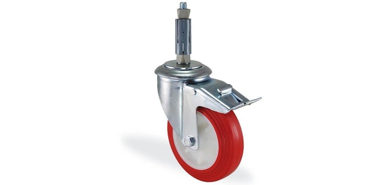 Kama K3325 PUB 100 F18 Soketli Frenli Teker 150kg