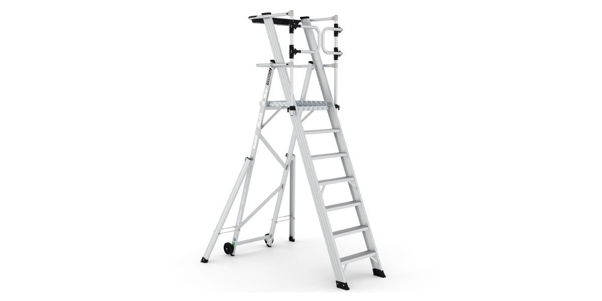 Çağsan Key-Pro KPN 6 Katlanır Platformlu Merdiven 3.6m