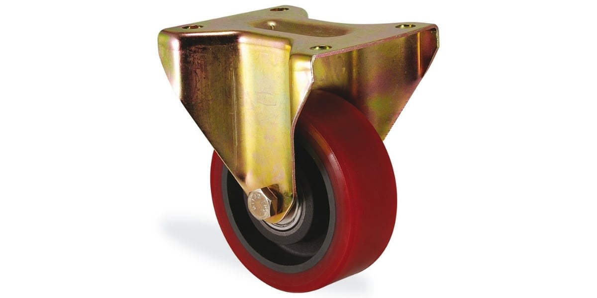 Kama K4107 KOR 080 Ağır Sanayi Tekeri Sabit Tabla 200kg