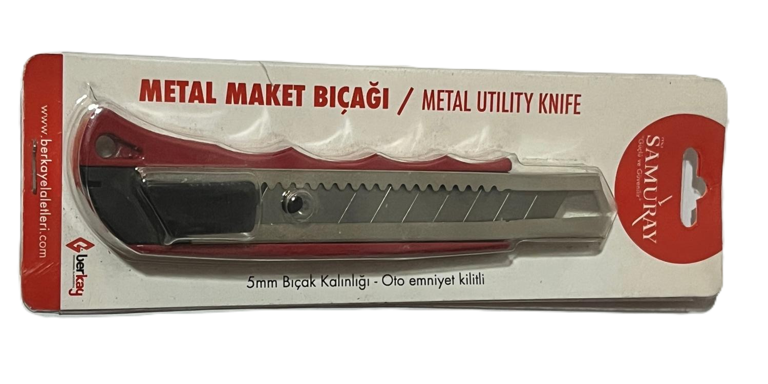 Samuray KBS19 Metal Maket Bıçağı