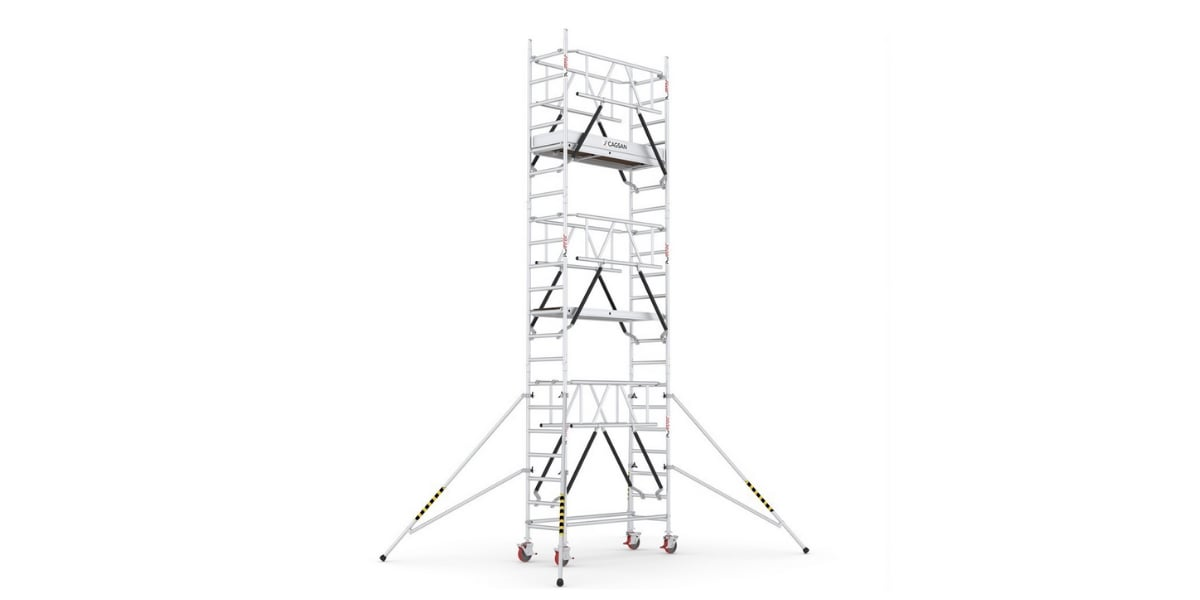 Çağsan Protube SN 530 180 Alüminyum İskele 7.3m