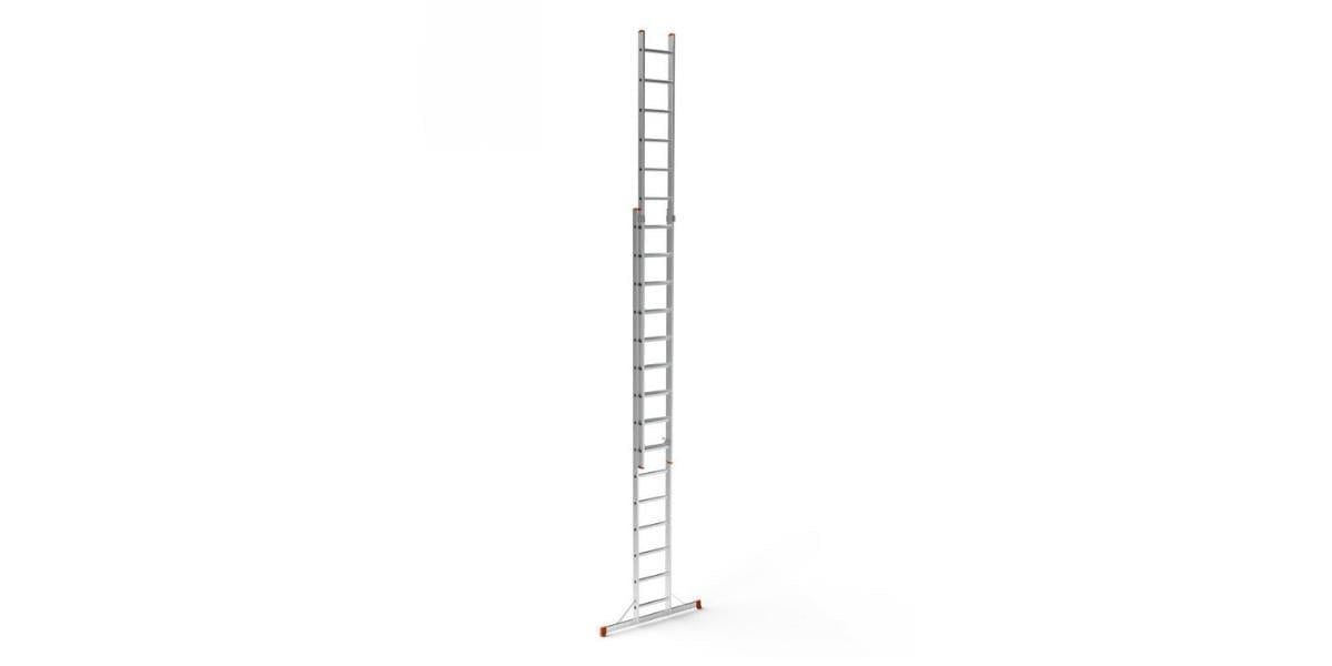 Saraylı 7215-S İki Parçalı Sürgülü Alüminyum Merdiven 7.5m