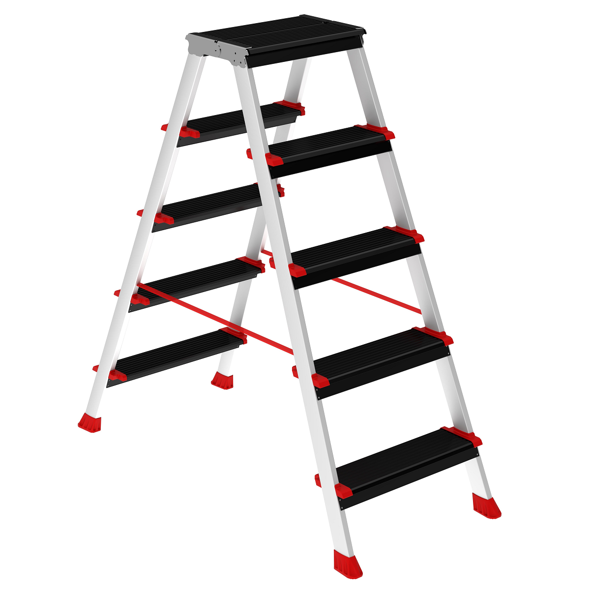 Saraylı 1325 Çift Taraflı Professional Alüminyum Merdiven 1.4m